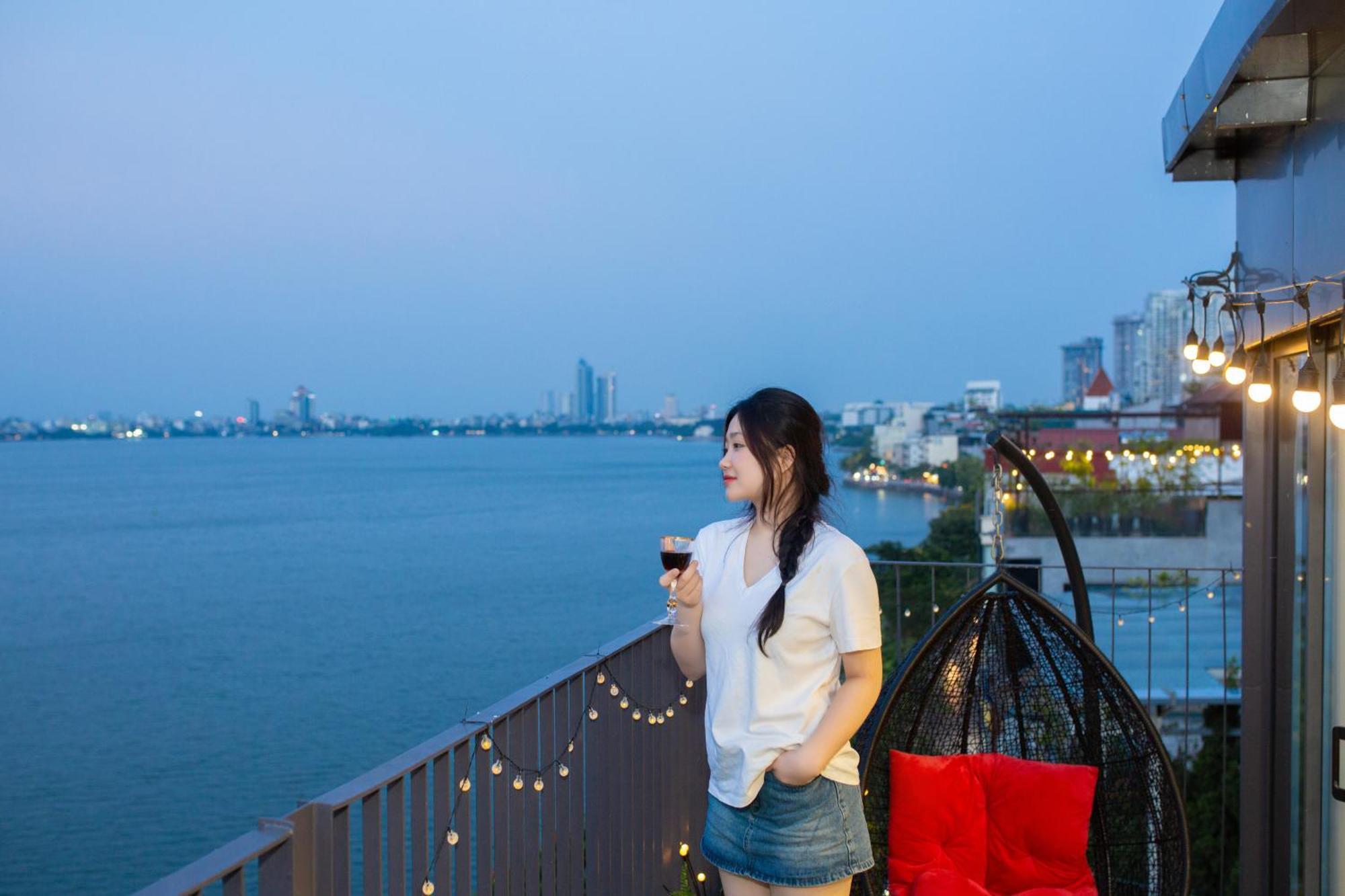 Lake View Hotel هانوي المظهر الخارجي الصورة